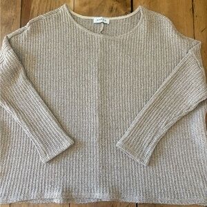 Gilli Women's Beige Boxy Sweater